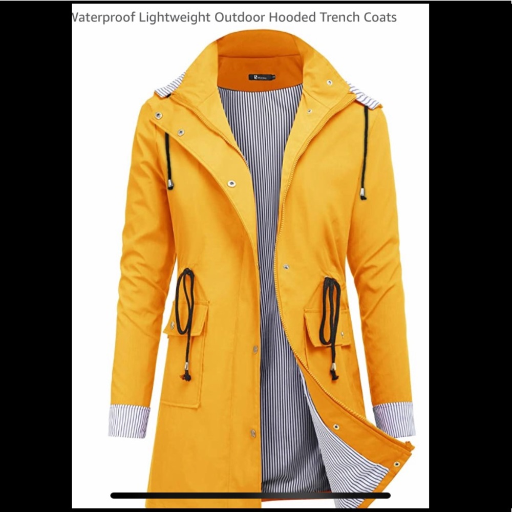 Lightweight rain coat never worn